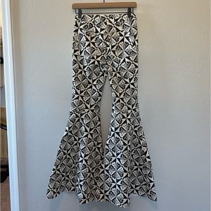 Free people printed mega flare